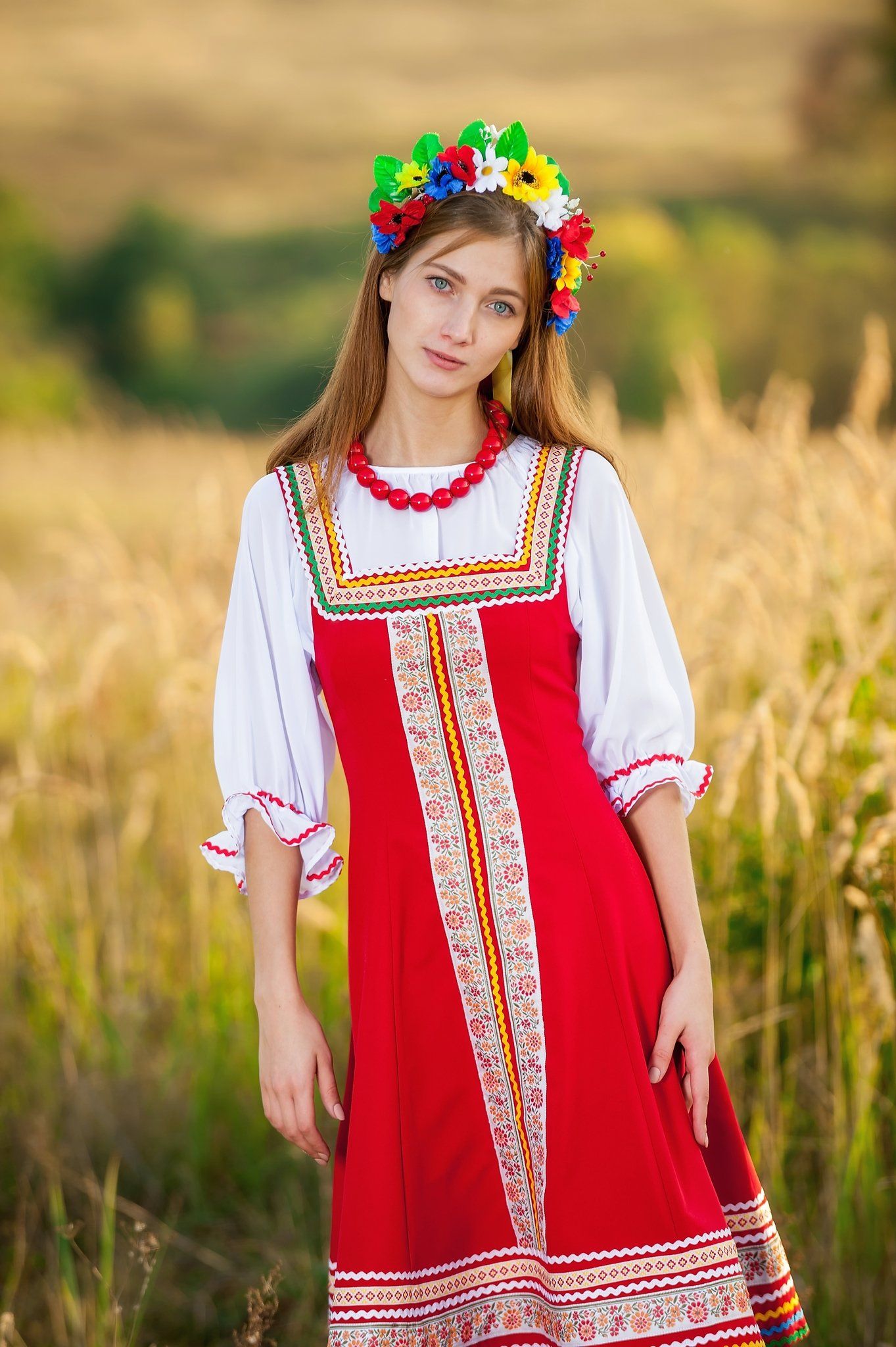 Women in Slavic costumes in Jakarta — step in, relax, and chat live