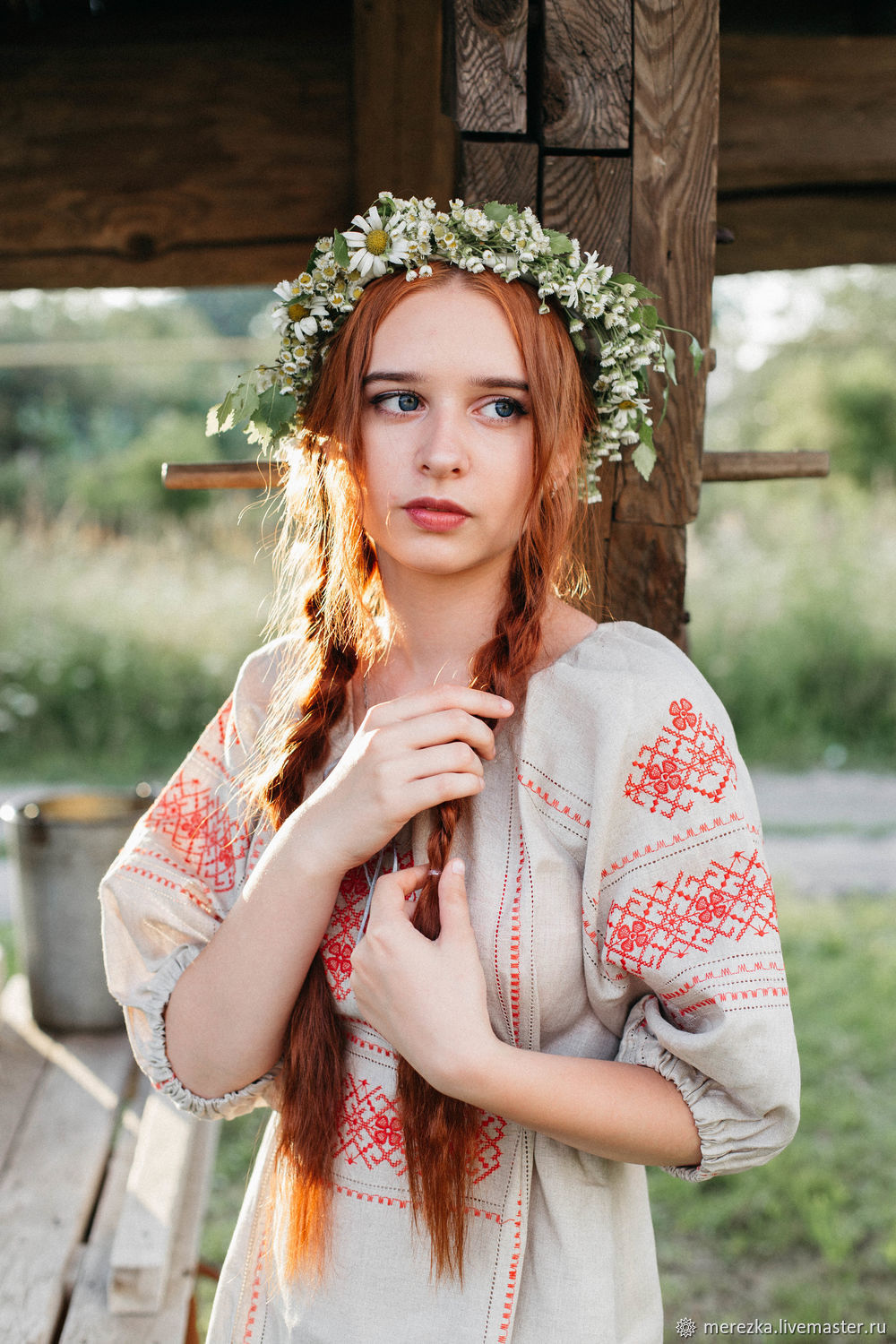 A playful frame from Girls in Slavic costumes — online in Jakarta